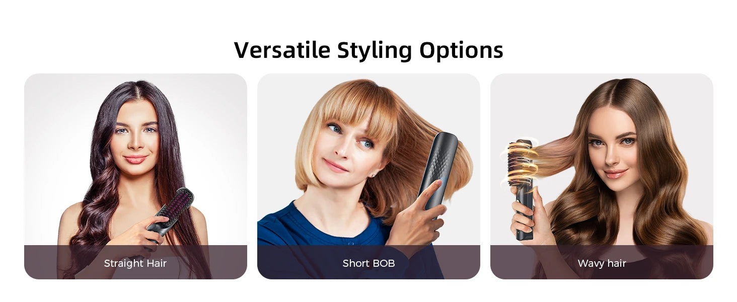 Heat Up Travel-Friendly Styling Brush