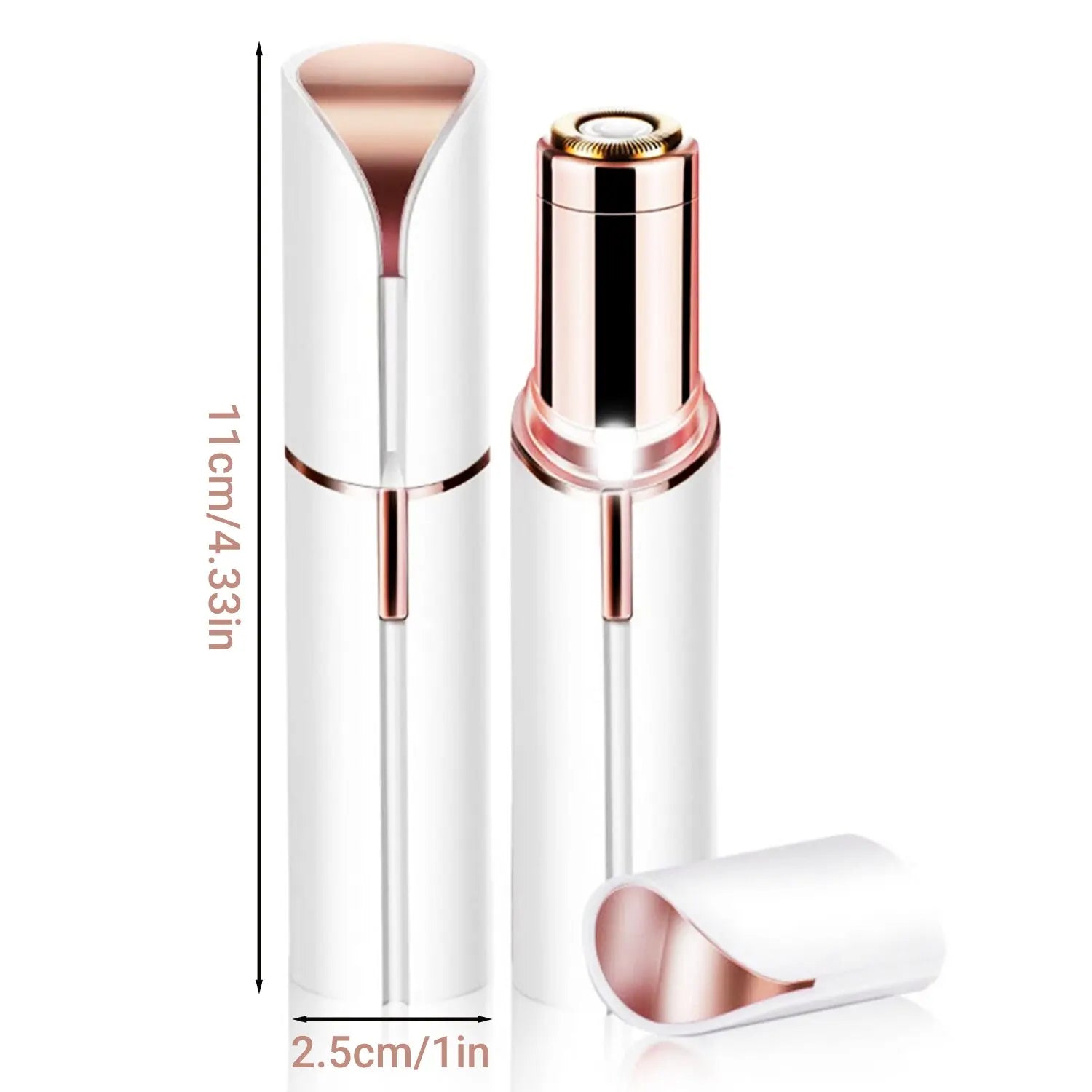 Portable Lipstick Shaped Electric Hair Remover