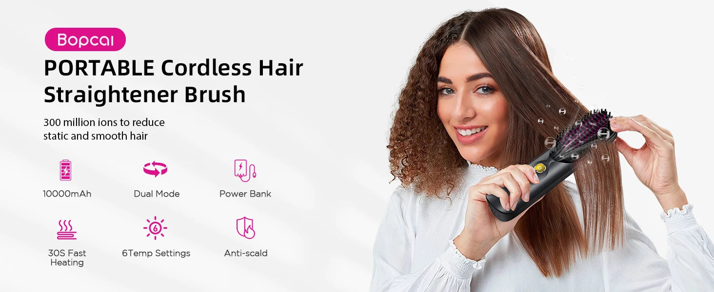Heat Up Travel-Friendly Styling Brush