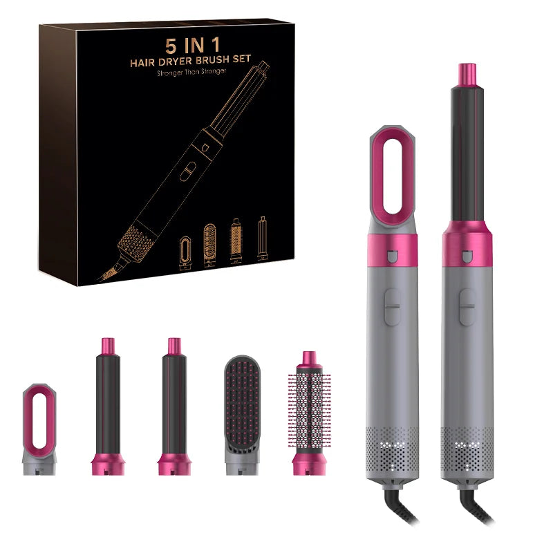 5-in-1 Hairstyling Tool is a revolutionary hair stylin