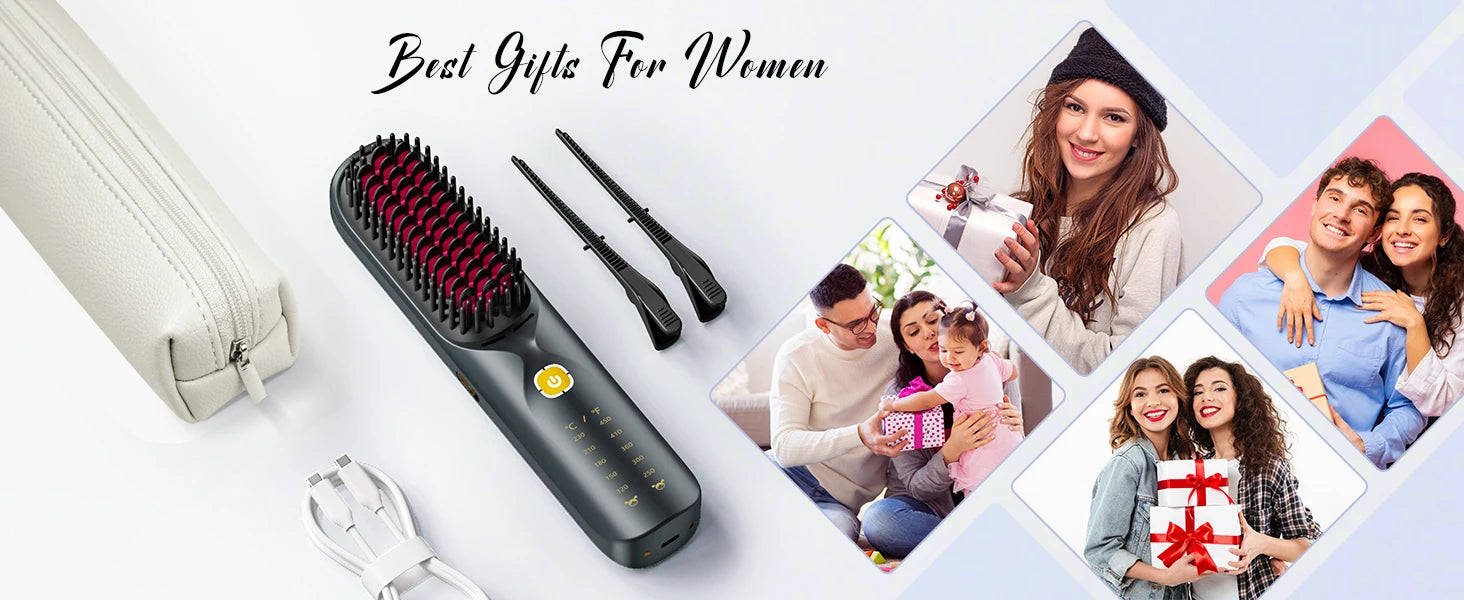 Heat Up Travel-Friendly Styling Brush
