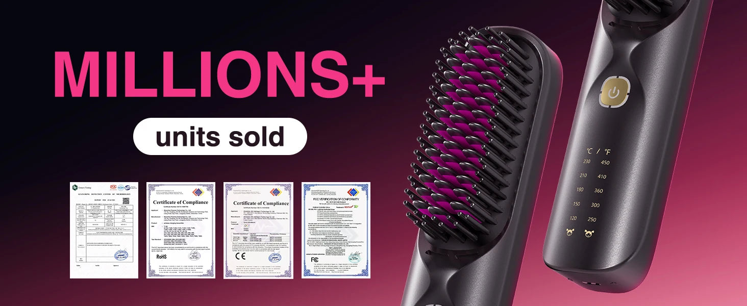 Heat Up Travel-Friendly Styling Brush