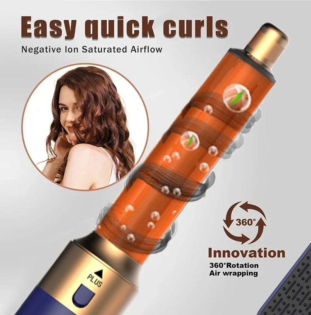 5-in-1 Hairstyling Tool is a revolutionary hair stylin