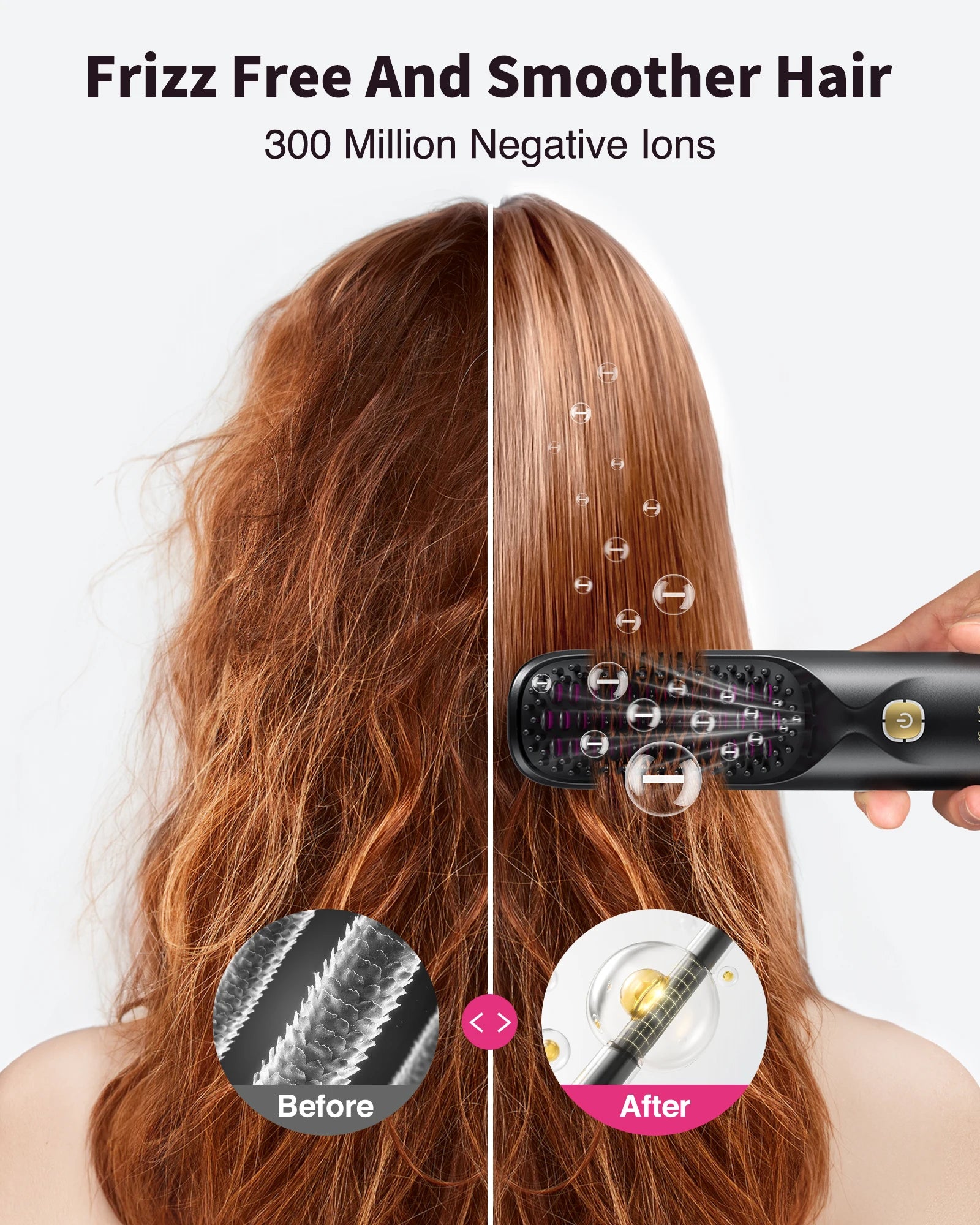 Heat Up Travel-Friendly Styling Brush