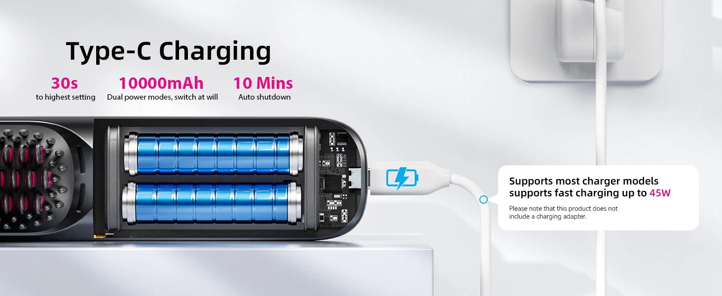 Heat Up Travel-Friendly Styling Brush