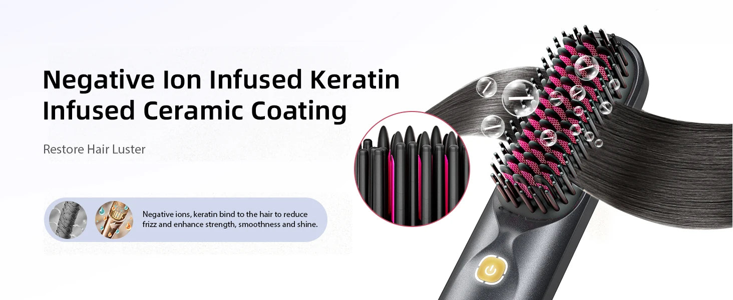 Heat Up Travel-Friendly Styling Brush